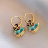 Zodiac Year Zircon Pearl Horse Earrings - Luxurious, Modern Studs for Women