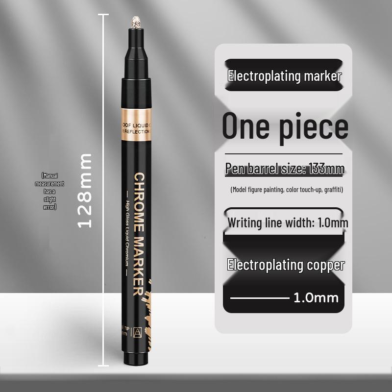 

Водостойкий хромированный зеркальный электрогальванический карандаш для подкраски для металла и модели