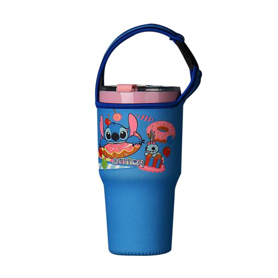 Mickey Bär Fisch Getränkebecher Tassenabdeckung für Yeti Rambler Glasbeutel Halter Hülle