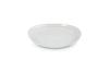 Le Creuset Flora Plate, 24 cm, White Lustre, Heat and Cold Resistant, Microwave and Oven Safe, Oven Dish, Bakeware [Official Japanese Product]