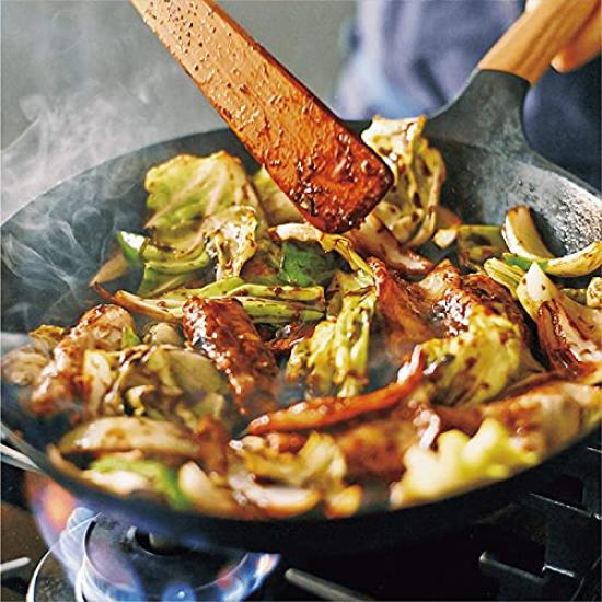 Vermicular Frying Pan 28cm Walnut Compatible Cast Enamel Gas/IH FP28-WN