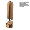Wooden Mason Jar Lid Organizer Countertop Storage Rack for Canning Rings & Lids Rustic Kitchen Tool Holder for Neat Counter Space