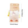 Cute Milk Doll Display Bag Transparent With Lanyard Doll Carrying Case Cartoon Zipper Storage Bag Doll Bag Decoration
