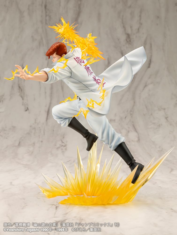KOTOBUKIYA Yu Yu Hakusho ARTFX J Kazuma Kuwabara scale PVC painted finished figure Ver.2 1/8