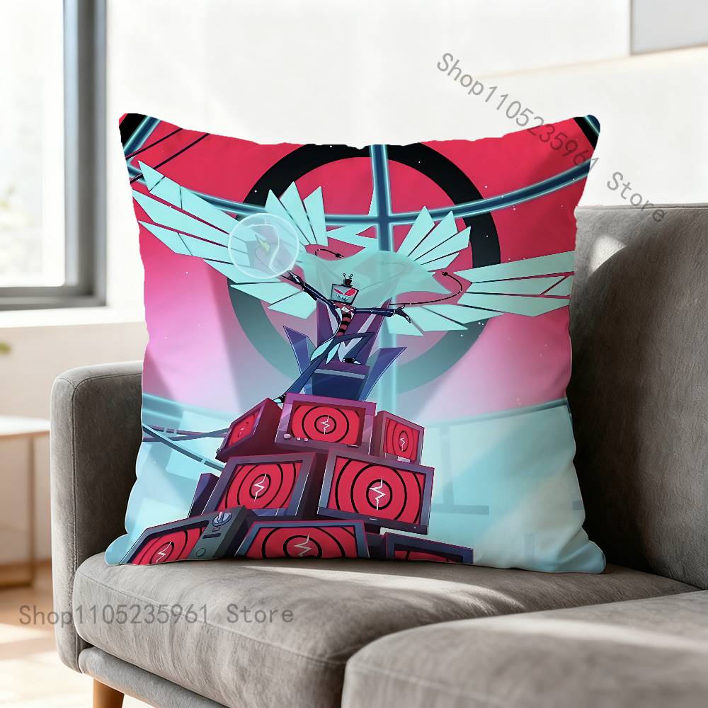 VOX Trust Us HHazbinS Pillowcase for Sofa Room Office Decor Printing Protector Cushion Cover Valentine Gift Custom