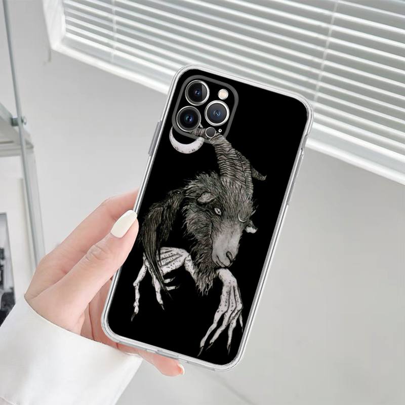 Pouzdro na telefon Ďábel Satan Silikonové Měkké pro iphone 14 13 12 11 Pro Mini XS MAX 8 7 6 Plus X XS XR Kryt