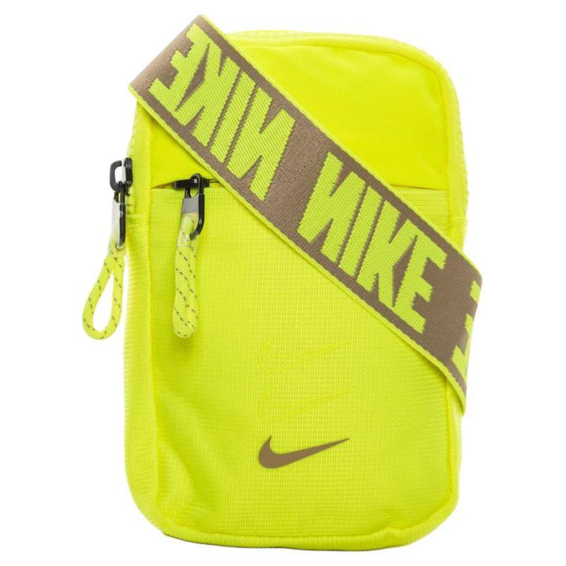 Nike Polyamide With Polyester Fanny Pack, Sling Bag, Crossbody Bag Regular Unisex Lemon Casual BA5904-757