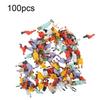100 Painted Seated Figures 100pcs All Seated Figures Model People Figures