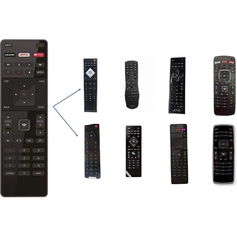 Universal for Vizio TV Remote, Replacement for All VIZIO LED LCD HD 4K UHD HDR Smart TVs