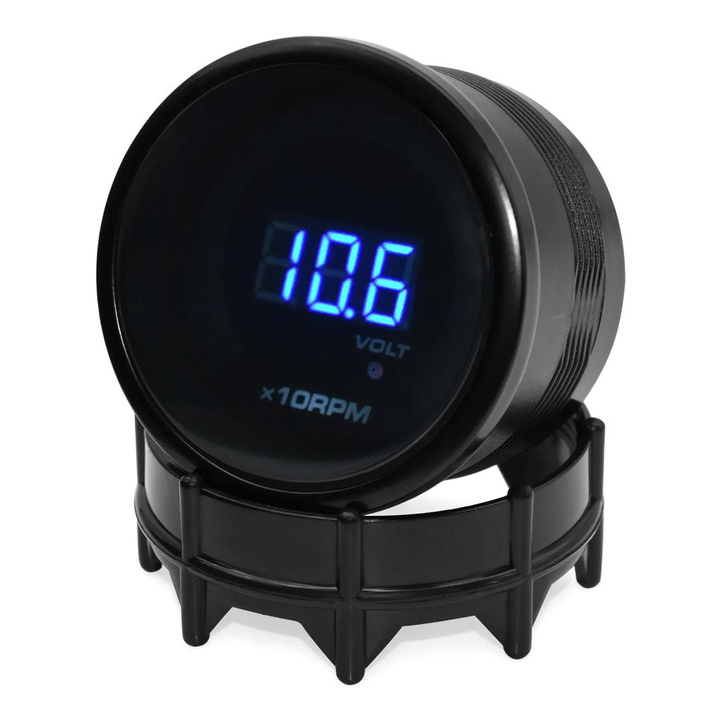 2" 52MM Digital Car gauge Tachometer BAR PSI Boost Vacuum Water Temp Oil Temp Oil Press Voltmeter Air Fuel Ratio EGT Temp meter