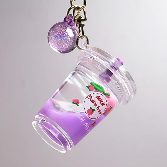 6 g di olio per labbra al miele, portachiavi idratante, design non irritante, idratante universale, riduce la pelle morta, leggero, tazza da tè al latte, lucidalabbra, olio per donne