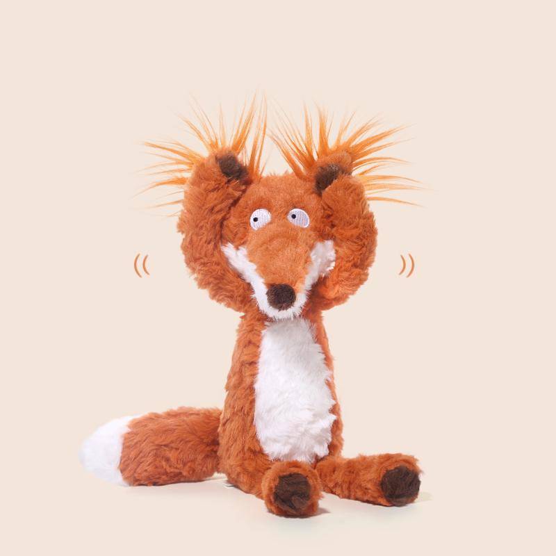 Plush Fox Toy With Pp Cotton Filling For Kids And Baby Sleep Comfort