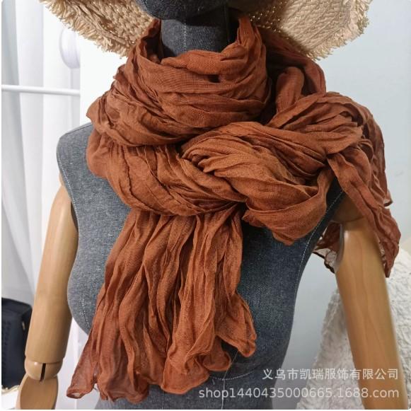 

Cotton And Linen Scarves