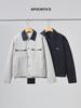 APO Menswear | Men's Winter Thickened Color Block Lapel Barn Jacket