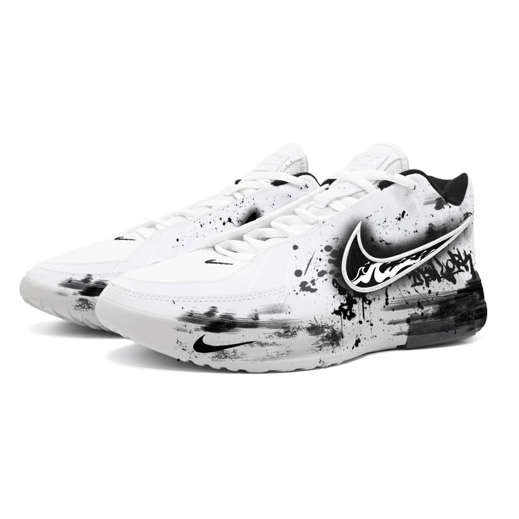 Nike LEBRON WITNESS IX Cushioning Slip Resistant Abrasion Resistant Waterproof Coverage Support Height Increasing HQ8035-100(Team2174-)