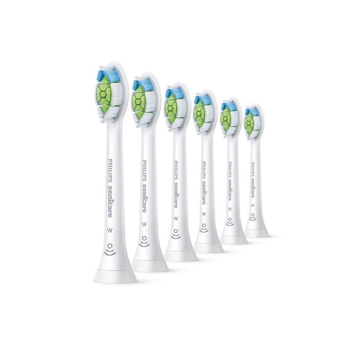 Brossette Dentaire Philips Sonicare HX6066/87 Optimal White Lot De 6 Têtes De Brosse À Dents