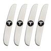 4Pcs Car Door Anti-Collision Strip Rearview Mirror Protection Sticker For Tesla Model 3 Model X S 2016-2020 Decals TM3 TMX TMS Decal