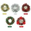 250mm Round Garland H-anging Ornament Wreath Decoration Christmas Decor Xmas Tree Ornaments