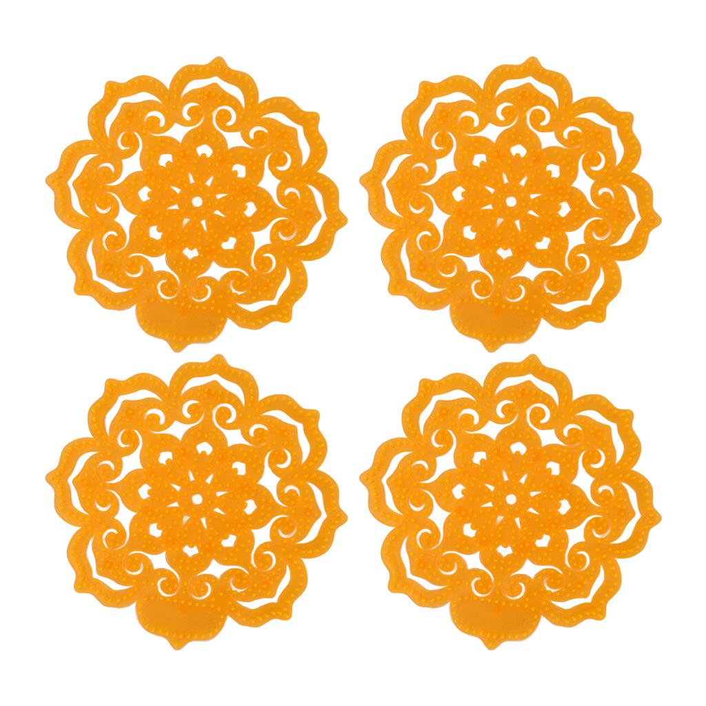 4 Bucăți Deodorizant Ecran Pisuar Anti Stropire Pastile Ecran Pisuar pentru Baie Birou Școală Restaurant