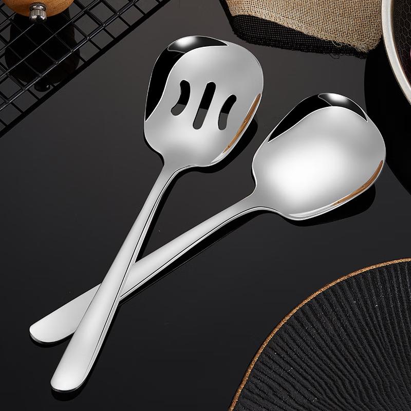 LONSAN 304 Stainless Steel Serving Spoon