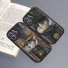 Dollar Bill Illustration Graphic Leather Phone Case For IPhone 16 14 15 Pro Plus 13 12 11 Pro Max Silicone Cover