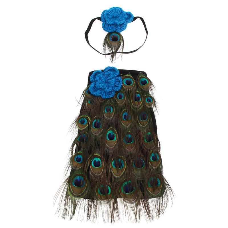 Buy To 12 Months Baby Peacock Photo Props Newborn Baby Crochet