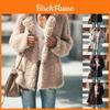 Cozy Women's Winter Bear Fleece Fur Fluffy Coat Jackets For Elegant Styling