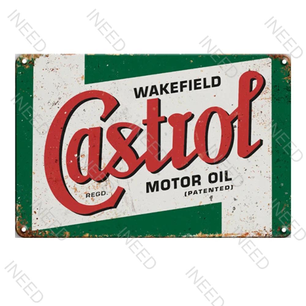 Vintage Metal Tin Signs  NGK Spark Plugs Gulf Garage Oil Motor Posters Wall Decoration Man Cave Cafe Club Retro Posters Plaque