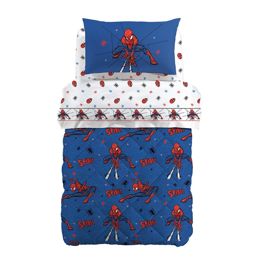 Baumwoll-Steppdecke Spider-man Spidey Marvel