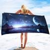 Stern Mond Druck Serie Strandresort Strandtuch Schwimmbad Badetuch Sporttuch