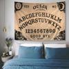 Ouija Board Anime Tapestry Hanging Tarot Hippie Wall Rugs Dorm Home Decor