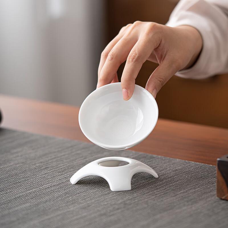 SUSHI CERAMICS Chinese Style Sea Wave Gongfu Tea Set (Xishi Teapot & Gaiwan)