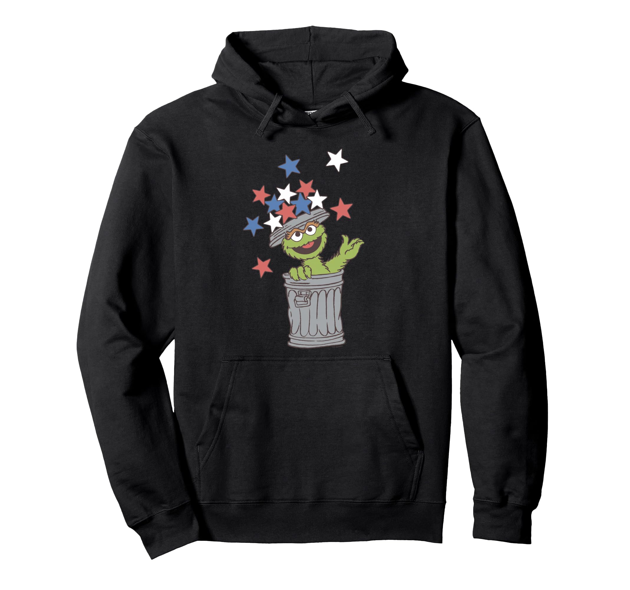 

Sesame Street Oscar The Grouch 4th of July Stars Hoodie