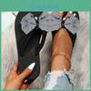 Summer Womens Flip Flops With Butterfly Knot For Beach And Casual Wear