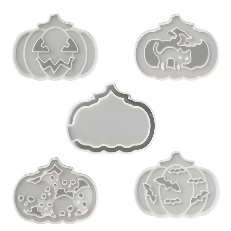 Food Grade Silicone Pumpkin Carving Mold  Hollow Out Craft Set For Halloween Lamp And Home Decoration
