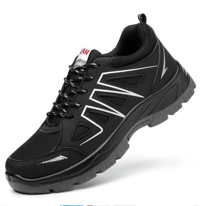 

Обувь для защиты труда противоударная противопрокольная противоскользящая износостойкая рабочая обувь черная обувь на четыре сезона M601 48