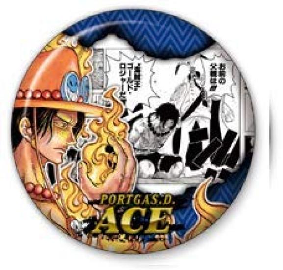 

One Piece ONE PIECE Can Badge Portgas Ace 6 “HEROES” D.
