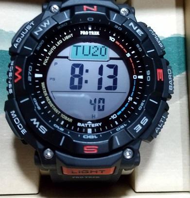 

[USED] Extremely popular model: Casio Pro Trek PRG-340-1JF