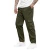 Men's Loose Casual Multi-pocket Work Pants, Youth Stretch Waist Drawstring  Pants