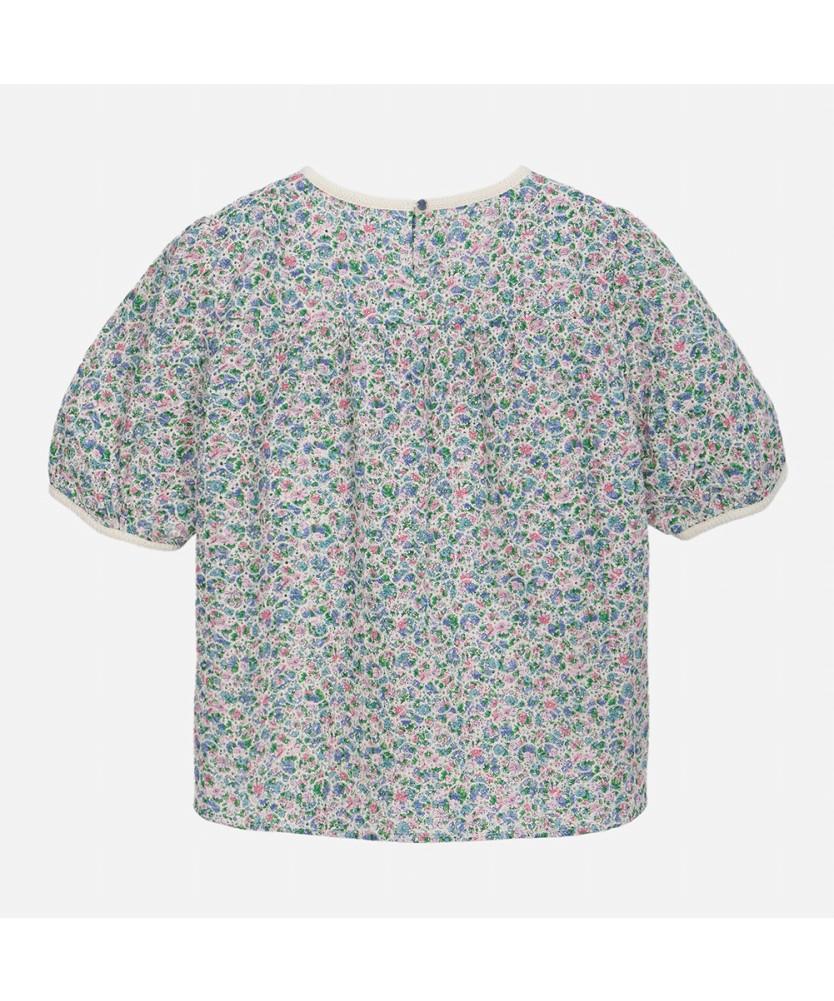 THURSDAY ISLAND Flower Eyelet Embroidery Blouse_T264Mbl258W