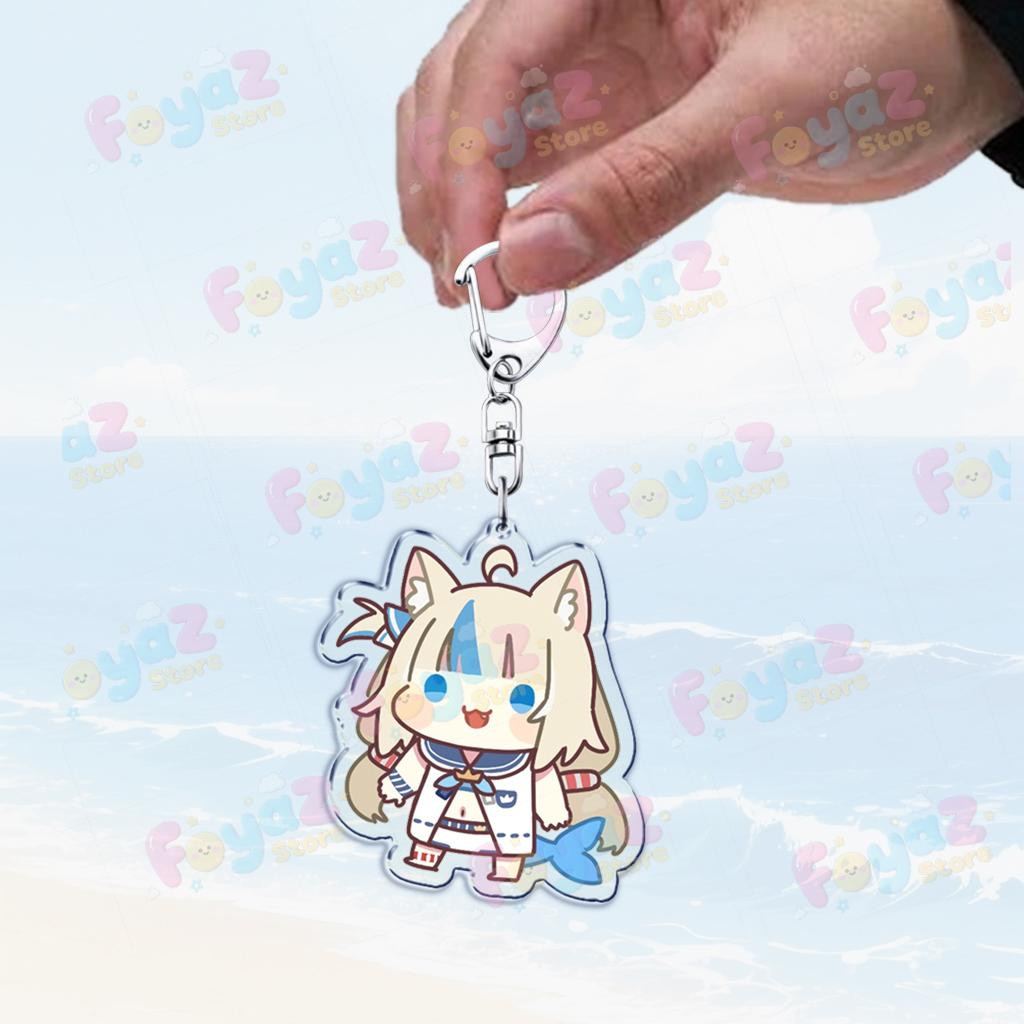 

Cute Cartoon Sameko Saba Keychain Llavero Accessories Bag Cute Animal Kawaii Farming Charm Women s Keyrings Fans Gift
