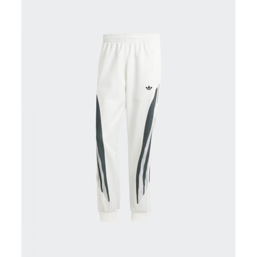 adidas Premium Q3 Print Track Pants   White Iz1637