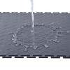 Garage Floor Tiles Interlocking, 8 Pack 513 x 513 x 5 mm Interlocking Modular Garage Flooring Tiles, Diamond Plate Slip-Resistant PVC Mats for
