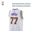 Nike × NBA Luka Doncic 77 Lakers Fan Edition Sports Quick-Dry Basketball Jersey Men Jersey DN2081-107