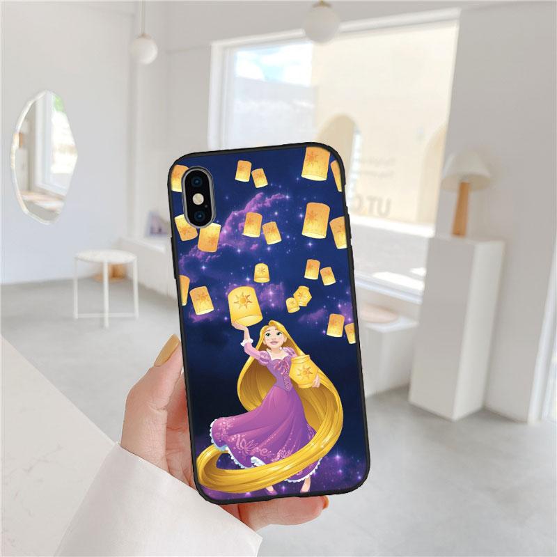 CJ92 Rapunzel Soft Shell Phone Case for iPhone 16 15 14 13 12 Pro Max Plus Mini