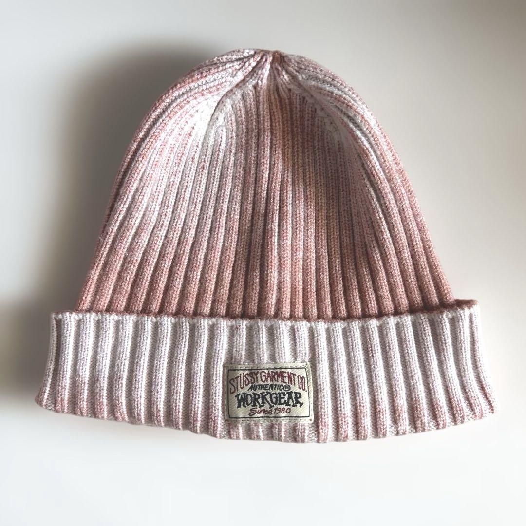 

[Б/У] Вязаная шапка Stüssy Spray Cuff Beanie, Один размер