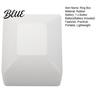 Luce Bianca Anello Display Scatola Luminosa con LED Design Compatto Portatile Romantico Morbido