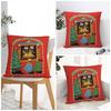 Christmas Humor Pillow Cover Soft Pillow Case Cushion Cover Vintage Printed Pillowcases For Sofa Car Home Decor