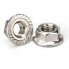 8# 10# 1/4-20 5/16-18 3/8-16 1/2-13 304 Stainless Steel American Standard Hexagon Flange Nuts Pinking Slip Locking Lock Nut