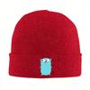 New Go Golang Gopher Warm Knitted Cap Fashion Bonnet Hat Autumn Winter Outdoor Beanies Hats For Unisex Women Adult
